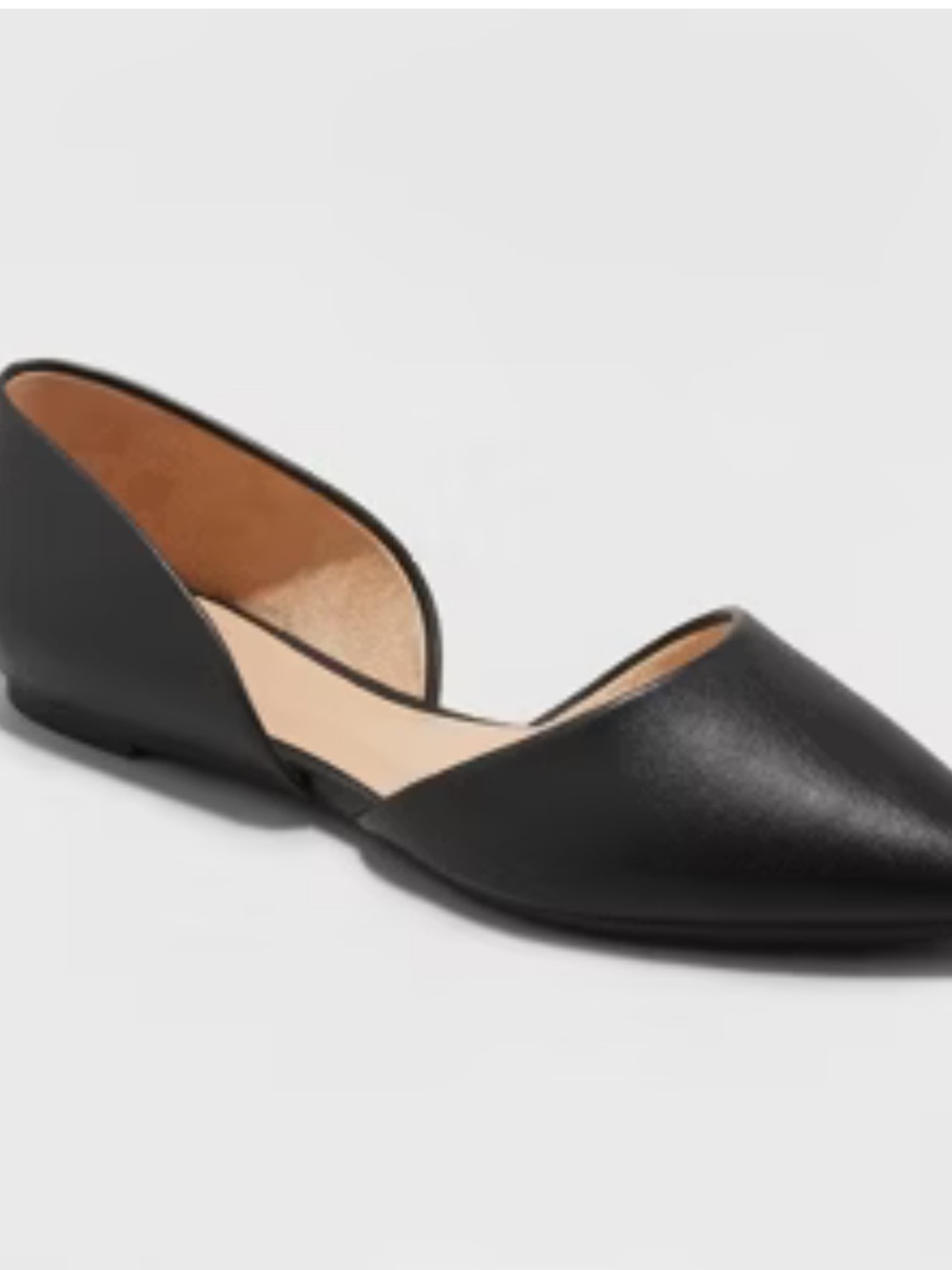 Coach Roy Suede Pointed Toe Ankle Strap Slide Dress Flats Women’s Size 9.5